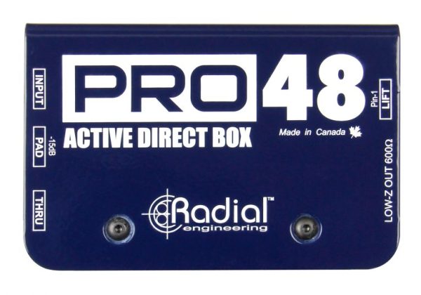 Radial Pro48, DI box, Active