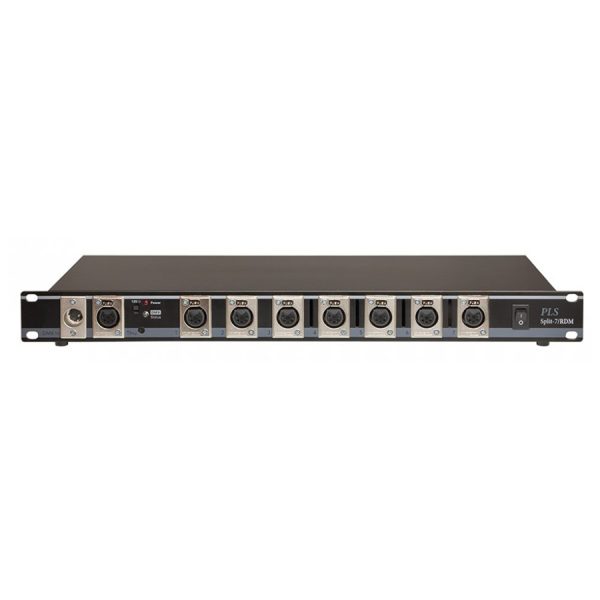 PLS 7-way XLR3, DMX splitter