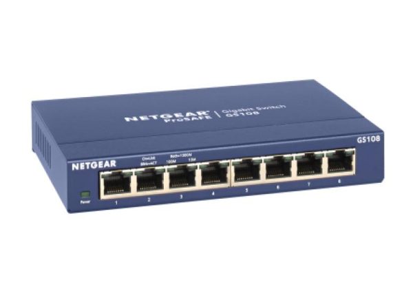 CAT5E Switch, 8-way