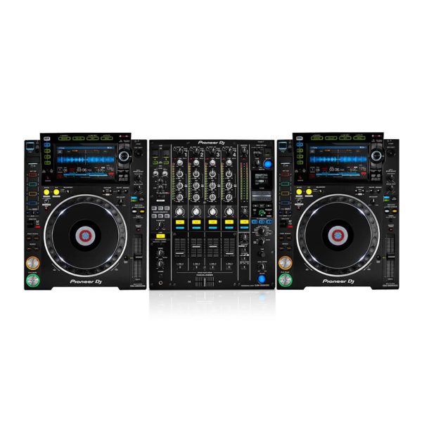 DJ set: Pioneer DJM900NXS2, 2x Pioneer CDJ2000NXS2