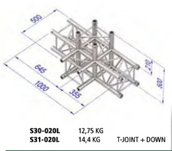 X30V, C S300-020L, Truss Prolyte/Pro Truss