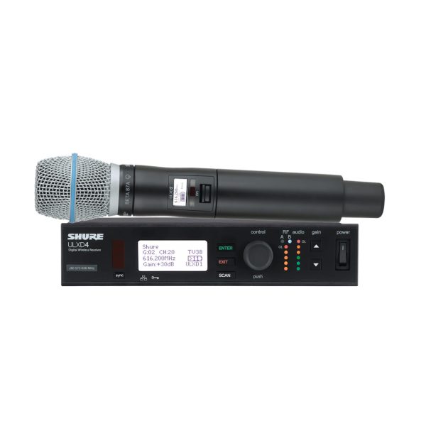 Microphone Set: Shure ULXD2 Beta87A