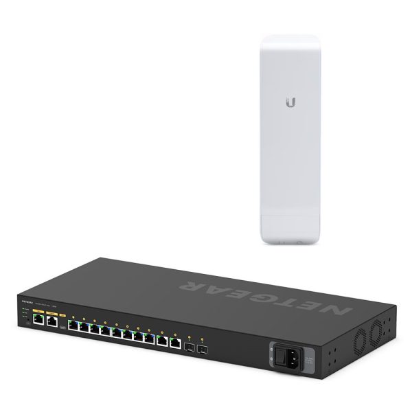 Netwerk Rack 1, 1x M4250 1x Nano M5