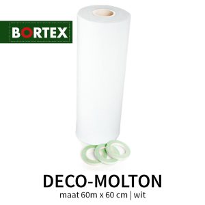 Skirt, White, H 0,6m x B per meter