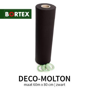 Skirt, Black, H 0,8m x B per meter